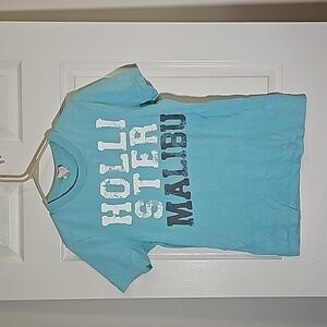 Men's Blue Hollister Malibu T-Shirt Size S